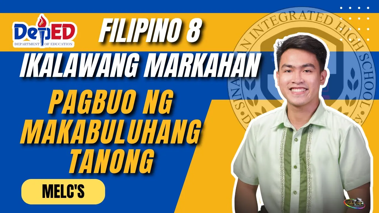Outline Video Pagbuo ng Makabuluhang Tanong | Filipino 8 | Ikalawang Markahan