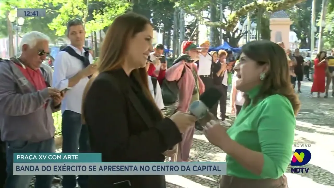 Banda do Exército se apresenta hoje no Centro de Florianópolis