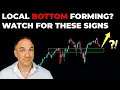 Lagu Local BOTTOM For Stocks? Watch For THESE Clues..