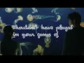 Tate McRae - go away (Lyric Video)