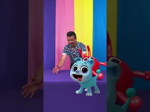 Telepup & Morphle Pop To The Top! 🎈 #BalloonChallenge #morphle #shorts