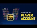 How to create a Player account for Gameroom