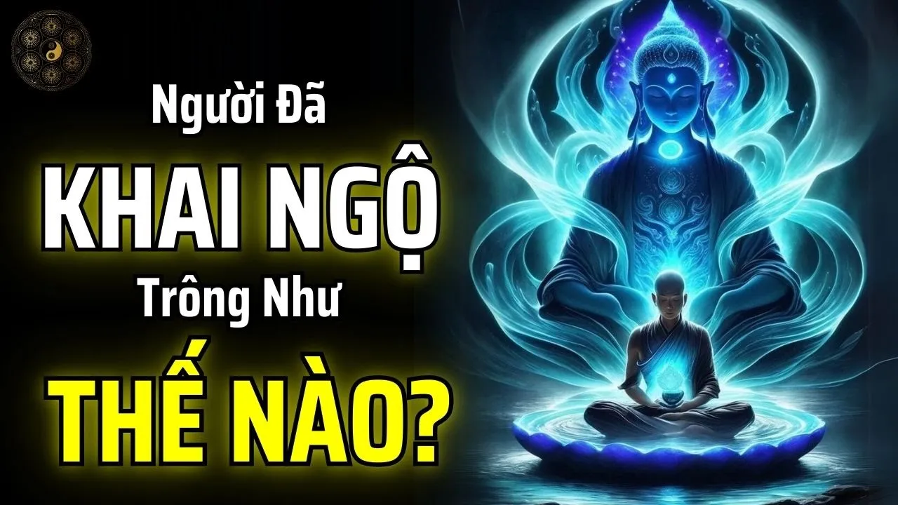 Outline Video NGƯỜI ĐÃ KHAI NGỘ SẼ TRÔNG NHƯ THẾ NÀO? | THUẬT CỔ NHÂN