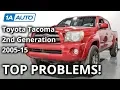Top 5 Problems Toyota Tacoma Truck 2nd Generation 2005-15