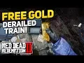 Red Dead Redemption 2 Derailed Train Treasure Location 2 Gold Bars and Jewelry