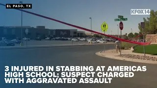 3 injured in stabbing at Americas High School suspect charged with aggravated assault