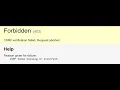 CSRF verification failed Requested aborted CSRF token missing or incorrect Python Django Error