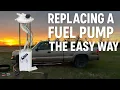 2000 Chevy Silverado Fuel pump replacement EASIEST WAY