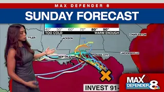 Tracking tropical development chances in the Gulf Max Defender 8 Weather