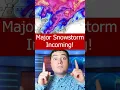 MASSIVE Snowstorm To HIT The I-95 Corridor