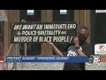 Locals protest against Operation Legend