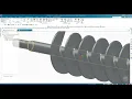 Solid Edge 2023 Creating an Auger