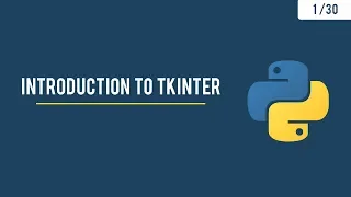 Creating a Tkinter window Python GUI Programming -