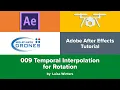 009 After Effects Tutorial Temporal Interpolation for Rotation