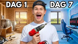Wij Transformeren De Binnenkant Van De €20.000 Mancave!