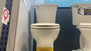 Toilets On Display At My Lowe s