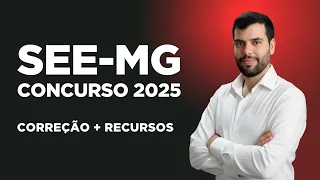 Curso SEE MG 2025: Matemática, Português e Informática - Consulplan