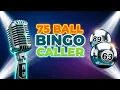 75 Ball Bingo Caller with Voice - Play Bingo at Home ROUND 1