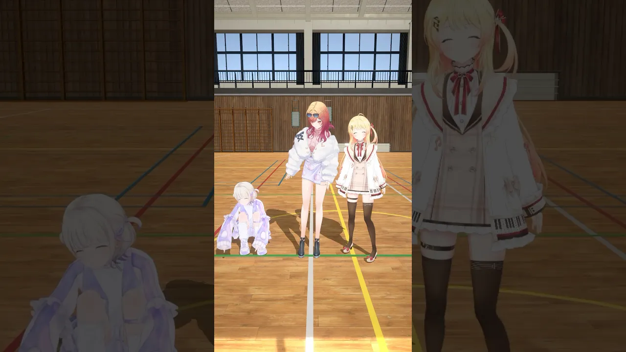 【ReGLOSSの日常】ばんちょーが勝負をしかけてきた！！【轟はじめ、音乃瀬奏、一条莉々華 #shorts #hololive 】