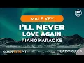 Download Lagu I'll Never Love Again - Lady Gaga (Male Key - Piano Karaoke)