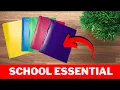Mr Pen plastic pronged folder review for K-12 school supplies