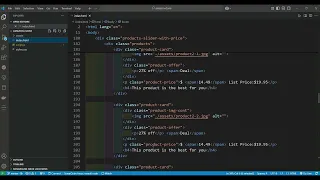 Amazon Clone using HTML CSS and JavaScript