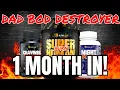 ALPHA LION DAD BOD DESTOYER STACK 1 Month Review