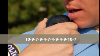 Police codes 10-9-7-9-4-7-4-9-4-9-10-7