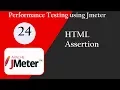 JMeter 4 0 Assertions HTML Assertion