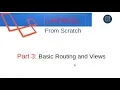 Laravel From Scratch Part 3 - Basic Routing and Views