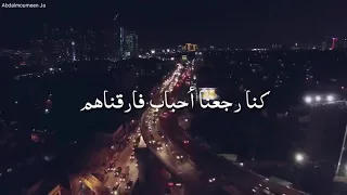 كنا رجعنا احباب فارقناهم   دندنها