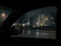 Soft Rain Sounds for Sleeping 🌧️ Inside Car at Hubble Space Telescope Replica USA [4K]