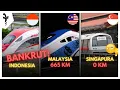 Download Lagu Kereta Laju Woosh Indonesia Bankrut? Keretapi Malaysia Lebih Unggul Terpanjang Asia Tenggaa