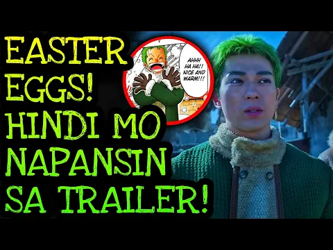Video Thumbnail: EASTER EGGS! HINDI MO TO NAPANSIN SA BAGONG TRAILER! | One Piece Tagalog Analysis