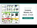 Lowes Weekly Ad 26 - 26 Top Deals