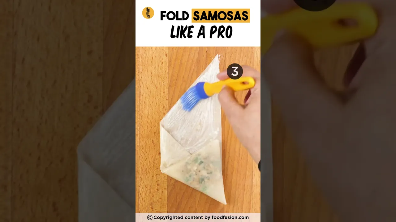 How To Fold Samosas Like a Pro