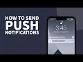 How to send push notifications from firebase