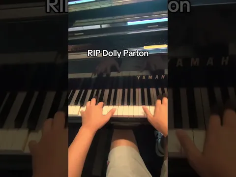 RIP Dolly Parton, what a legend#piano #music #cover #dollyparton #pop