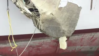 Hit by a container ship in the Delaware- episode 49 Sailing SV Bohemain