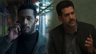 أول مواجهة تليفونية بين الظابط علاء و ماهر مسلسل المشوار محمد رمضان 