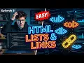 HTML5 Lists Links Explained in Easy Way Episode 3 Frontend Web Development