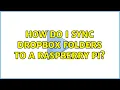 How do I sync dropbox folders to a Raspberry Pi
