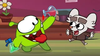 Storie di Om Nom 🟢Scienza Pazza! 🔬🤖Cartoni per bambini 🟢 Cut The Rope