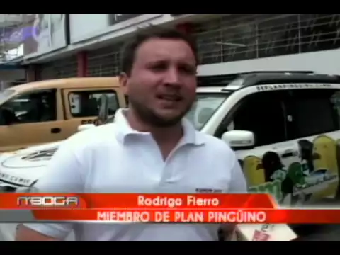 Plan Pingüino a bordo de una Nissan