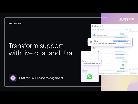 watch Chat for Jira Service Management video