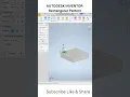 Rectangular Pattern AUTODESK INVENTOR