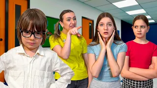 Sara, Nikolas și Sofia istorioară despre bullying la școală