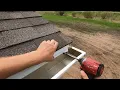 EXTENDED DRIP EDGE DIY TIP for water leaking between fascia gutter fix
