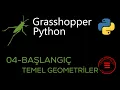 Grasshopper Python GhPython - Baslangic