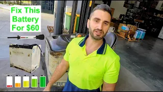 forklift battery repair reconditioning
